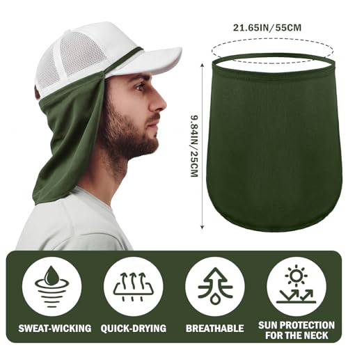 Tatuo Neck Neck Cover for Sun - color: Black, Gray, White, Green