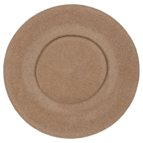 Seeberger Virgin Wool Beret for Women Women - Made in The EU - color: Brown