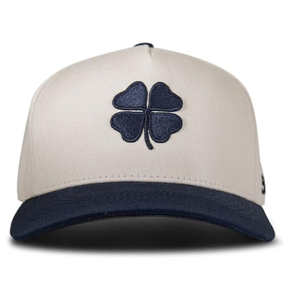 Lucky Brand Classic Cotton Adjustable | Dad Hat | Baseball Cap | Golf | Fishing | Low Profile | 5 Panel Design - color: Lucky Clover - Natural