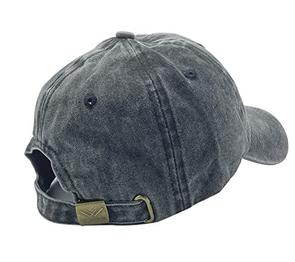 Women's Mama Bear Arrow Baseball Hat Embroidered Washed Denim Mom Cap - color: Mama Bear Paw - Black