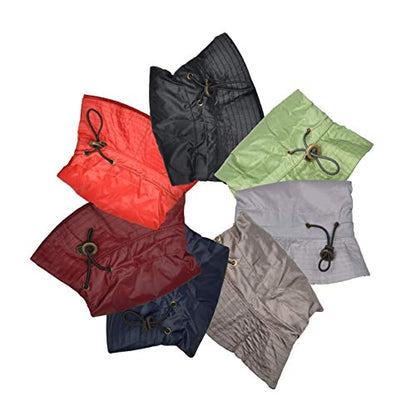 Toutacoo, Adjustable Bucket Rain Hat, Nylon Look - color: 08-green, size: Small