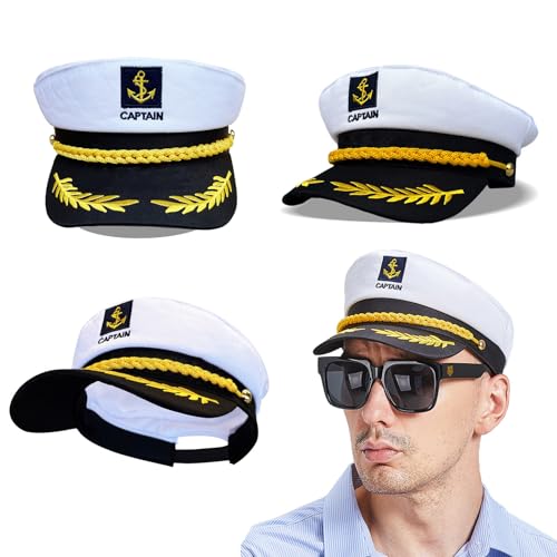 Captain Costume Set, Navy Clothing Accessories, Dressing up Party