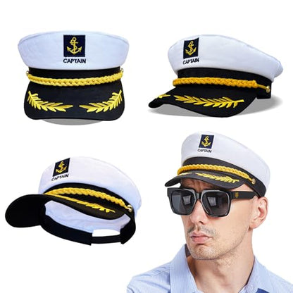 Captain Costume Set, Navy Clothing Accessories, Dressing up Party