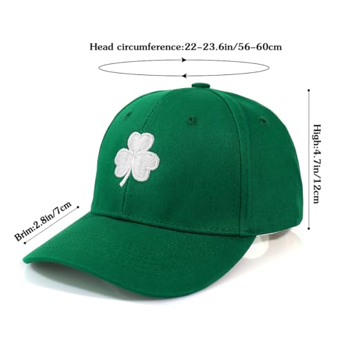 Women's Men's Fashion Baseball Cap Adjustable Strapback Hats Dad Hat Visor Sports Hat - color: Green