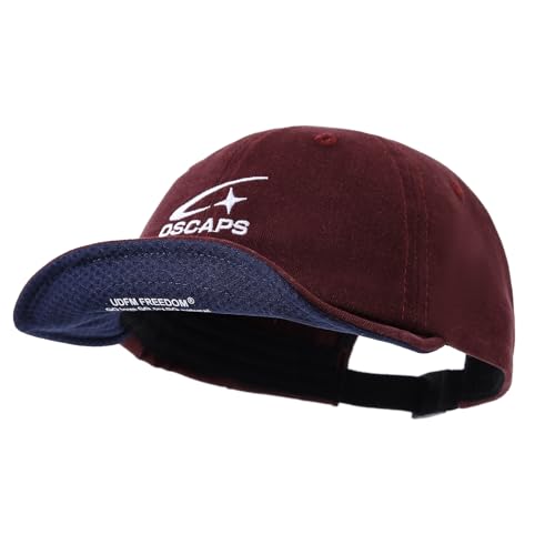 Short Brim Baseball Cap Casual Cadet Caps Flat Bill Dad Hats Trucker Hat Lightweight Umpire Hat Hip Hop Dancing Hats - color: Mg-dym25122-red
