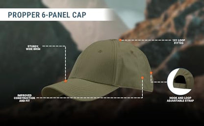 Propper Unisex 6 Panel Cap - color: Olive