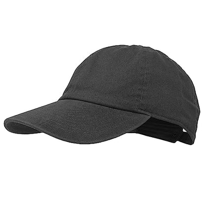 Glory Max 100% Cotton Baseball Cap Classic Plain Low Profile Golf Dad Hat Buckle Adjustable - color: Charcoal