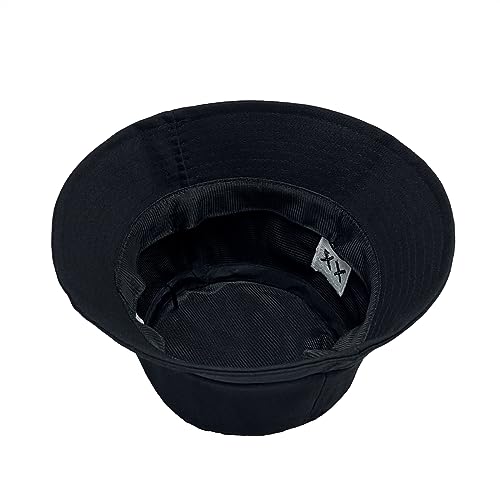 Bucket Hat Unisex Simple Caps Hip Hop Gorros Men Women Cap Beach Fishing Sunhat - color: Black