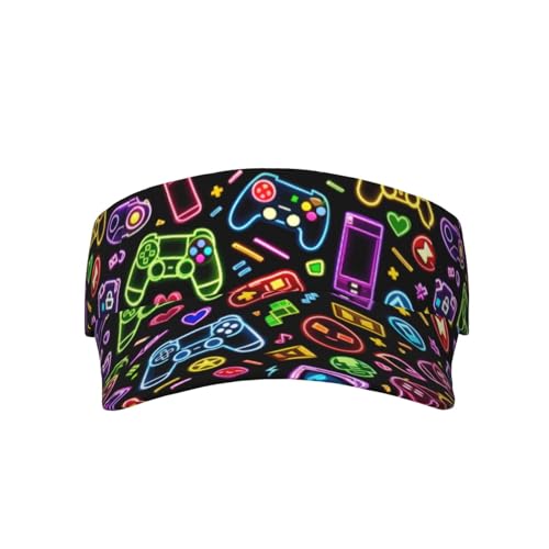 Visors for Women Men, Adjustable Sports Sun Visor Hats Outdoor Tennis Golf Running - color: V-012#