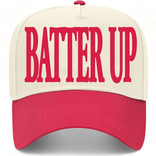 BROTHER TRUCKERS Batter Up Hat - color: Red/Natural