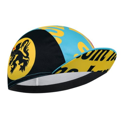 Cycling Cap for Man and Woman-Cycling Hat Under Helmet-Polyester Breathable Sweat Absorbent - color: Acou20
