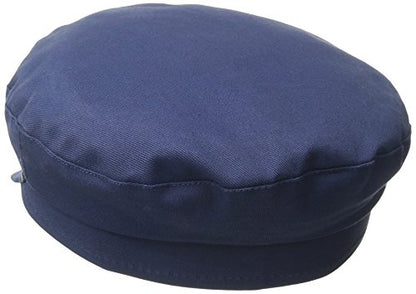 Aegean Unisex Cotton Greek Fisherman's Cap, Navy, 6 7/8