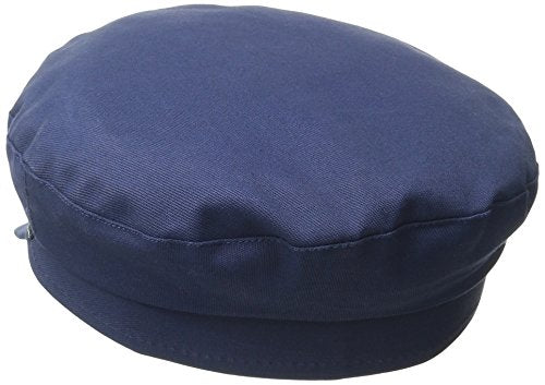 Aegean Unisex Cotton Greek Fisherman's Cap, Navy, 6 7/8
