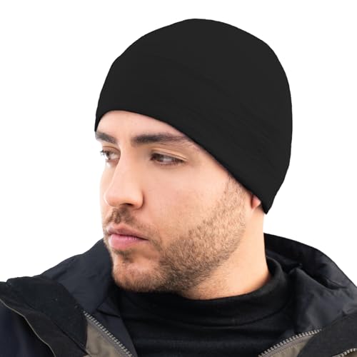 Avantic Baby Alpaca Wool Cuffed Beanie for Men & Women - Double-Layered Winter Hat for Skiing & Snowboarding