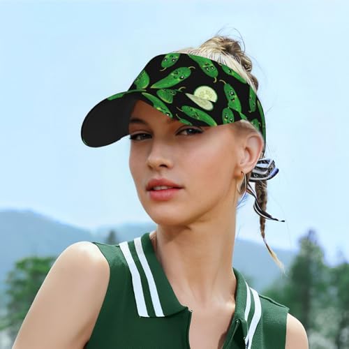 Gianlaima Funny Golf Sun Visor Hat for Women Men - color: Black31