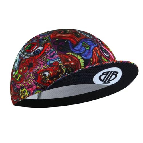 Cartoon Cycling Cap for Man and Woman Cycling Hat Under Helmet-Polyester Breathable Sweat Absorbent - color: Cart-4