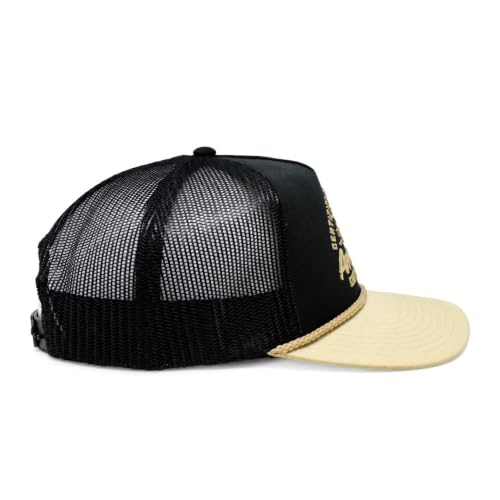 Certified Ranchers Association Adjustable Snapback Hat - color: Black/Tan