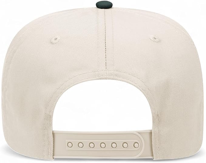 Carter Collegiate Hat - color: Green/Natural
