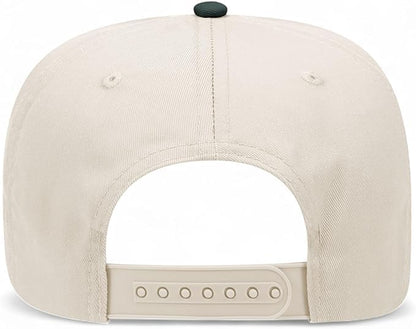 Carter Collegiate Hat - color: Green/Natural