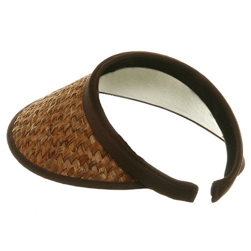 Large Straw Clip Ons - color: Brown