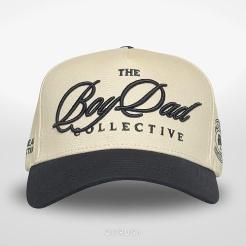 Vintage Mom & Dad Trucker Hats | Men & Women | Kids Grandpa Boy Mom Girl Dad Hats | Country Western | Cotton | Snapback - color: Boy Dad | Black