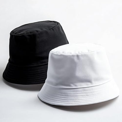 NPQQUAN Bucket Hats for Men Woman Packable Foldable Sun Hats for Women - color: Deeppurple
