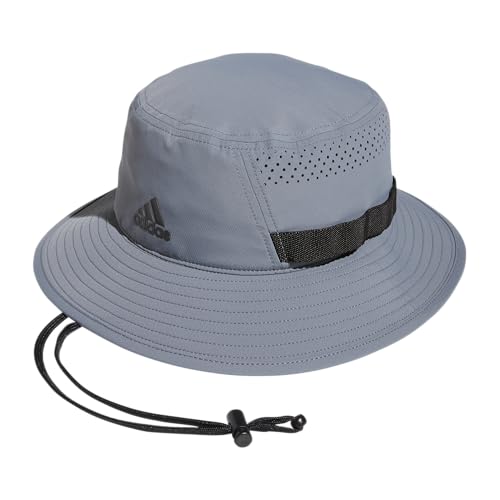adidas Men's Victory Bucket Hat Boonie - color: Grey/Black/4, size: Small-Medium