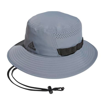 adidas Men's Victory Bucket Hat Boonie - color: Grey/Black/4, size: Small-Medium