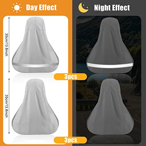 Loopeer Hard Hat Sun Shade Neck Shield 6 Pack Cooling - color: Bright Grey