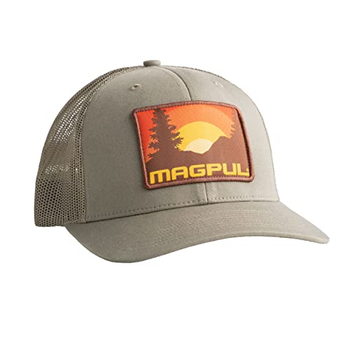 Magpul Trucker Hat Snap Back Baseball Cap, One Size Fits Most - color: Daybreak Olive