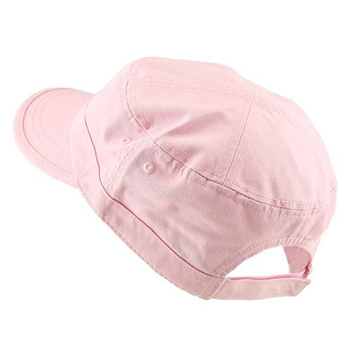 e4Hats.com Enzyme Regular Solid Army Caps - color: Pink