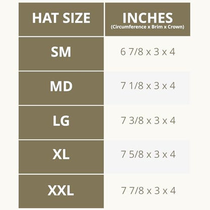 Outback Trading Company Women's 1497 River Guide UPF 50 Waterproof Breathable Outdoor Cotton Oilskin Hat - color: Brown, size: Small