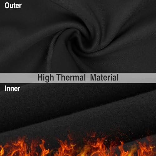 LUOLIIL VOE 2 Pack Winter Neck Gaiter Warmer for Men&Women,Windproof Face Cover Fleece Face Mask Scarf for Cold Weather Sport - color: Black+pink