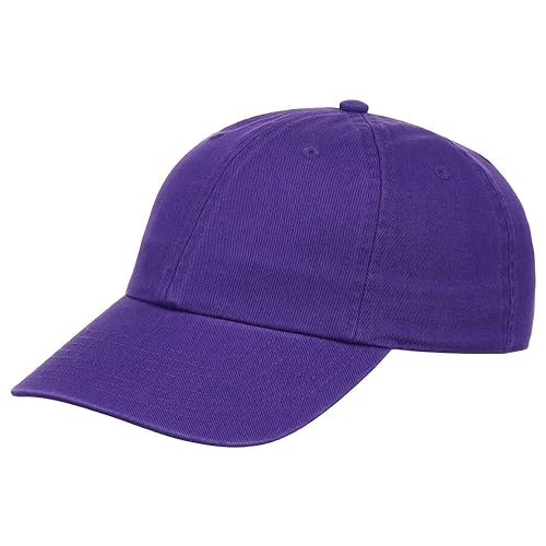 Lids Blank Baseline Dad Adjustable Strapback Hat - color: Purple