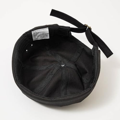 Quanhaigou Brimless Sailor Cap,Adjustable Rolled Cuff Skull Beanie Hats for Men Women - color: Black