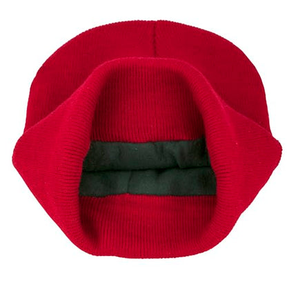3M Thinsulate Women Men Unisex Knitted Thermal Winter Cap Casual Beanies - color: Red