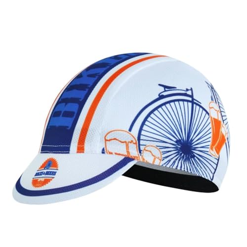 Cycling Cap for Man and Woman Cycling Hat Under Helmet-Polyester Breathable Sweat Absorbent - color: Bee-2