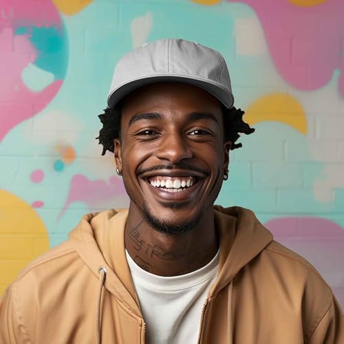 DALIX Baseball Cap Dad Hat Plain Men Women Cotton Adjustable Blank Unstructured Soft - color: Gray