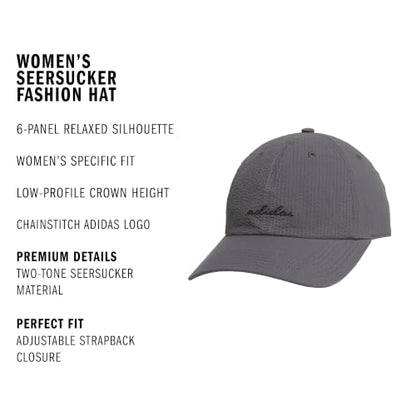 adidas Womens Saturday Cap Casual - Black - color: Grey Five/Black/Seersucker