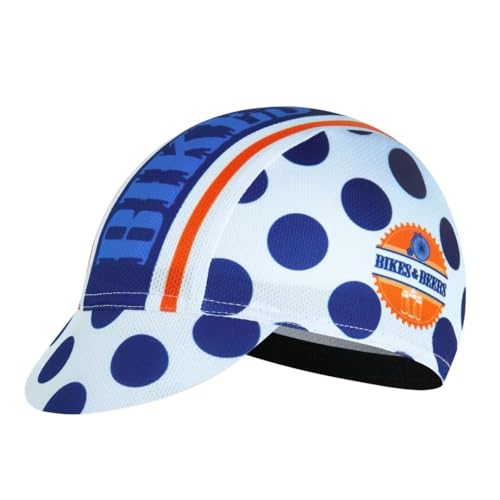 Cycling Cap for Man and Woman Cycling Hat Under Helmet-Polyester Breathable Sweat Absorbent - color: Bee-1