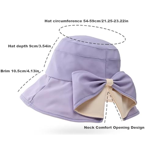 Gogobear Womens Sun Hats Summer UPF 50+ Wide Brim Beach Sun Hat - color: Black