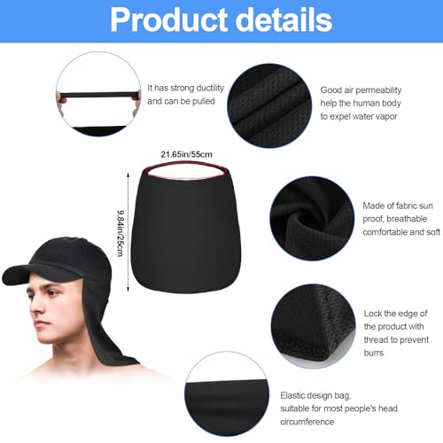 Tatuo Neck Neck Cover for Sun - color: Black
