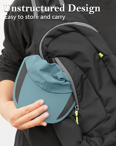 GADIEMKENSD Outdoor Running Hat Breathable Mesh 2PACK - color: Sky Blue+sky Blue, size: 7-7 1/2