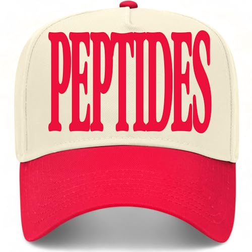BROTHER TRUCKERS Peptides Hat - color: Red/Natural