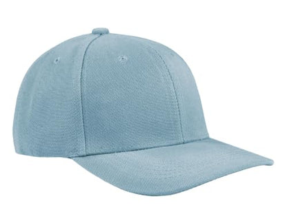 TK Flex Blank Hats, Adjustable Plain Hats, Casual Women's and Men's Hats, Baseball Caps for Patches and Embroidery, 12 Pack - color: Sky Blue