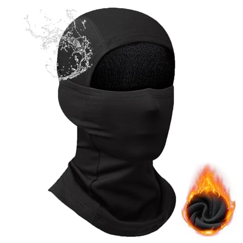 Balaclava Ski Mask Winter Water Resistant Face Mask for Men Women Cold Weather Gear Skiing Snowboarding Neck Gaiter