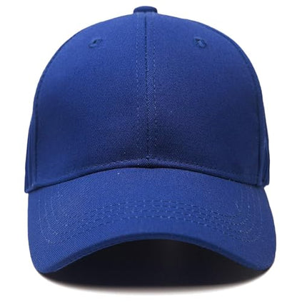 Edoneery Kids Baseball Hat, Adjustable Cotton Cap - color: Dark Blue, style: 9-14 Years