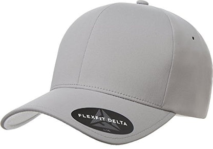 Flexfit Men's One Size Delta Seamless Cap, Maroon, Large-X-Large - color: Black, size: Small-Medium