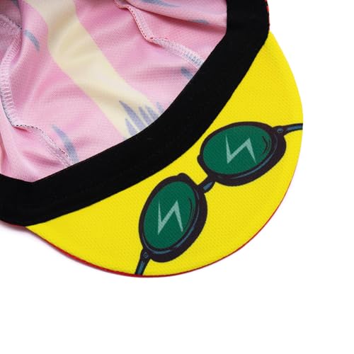 Cycling Cap for Man and Woman Cycling Hat Under Helmet-Polyester Breathable Sweat Absorbent - color: Go-17