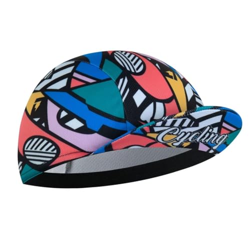 Cartoon Cycling Cap for Man and Woman Cycling Hat Under Helmet-Polyester Breathable Sweat Absorbent - color: Cart-13